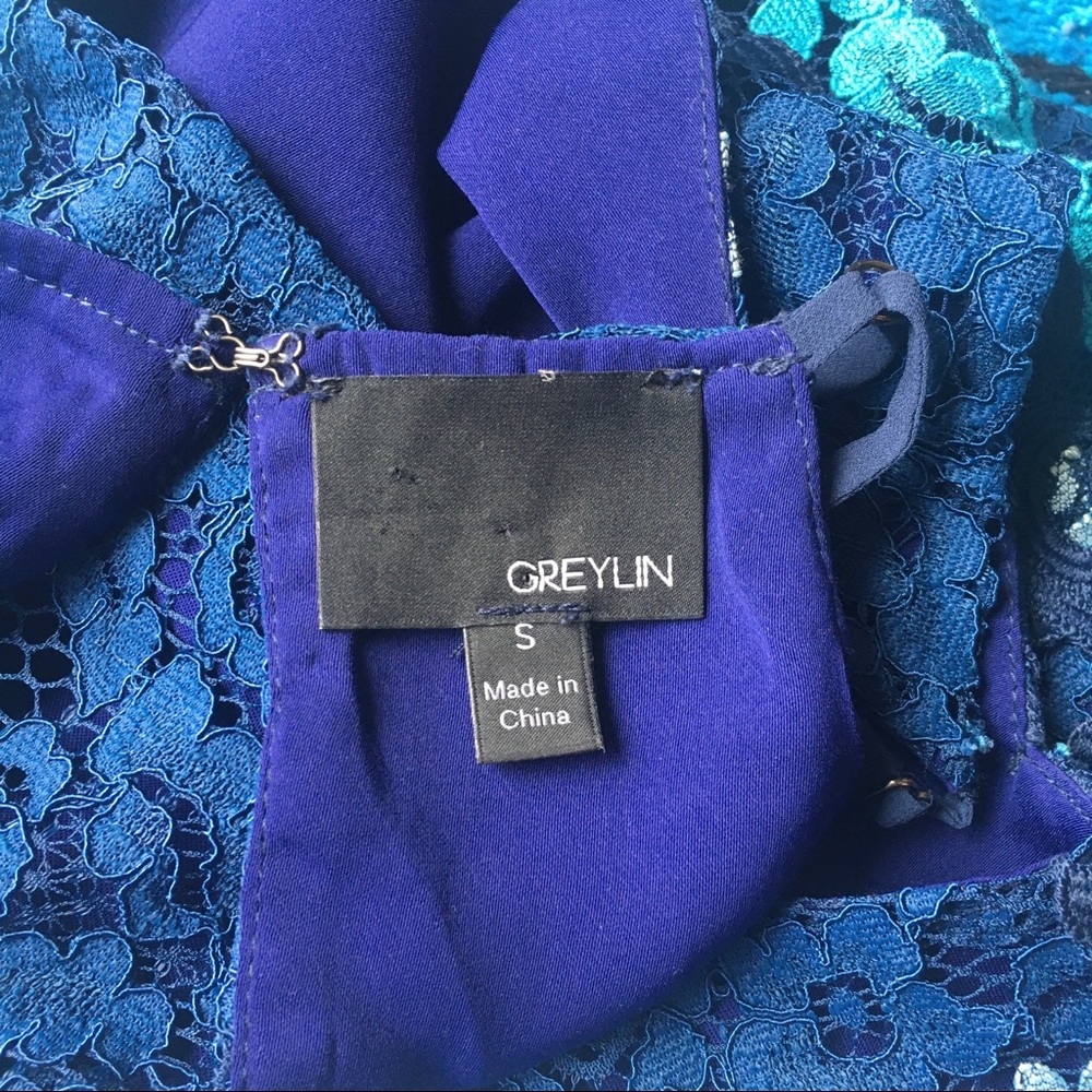 Anthropologie Greylin Lace Ombré Dress - Picture 5 of 5